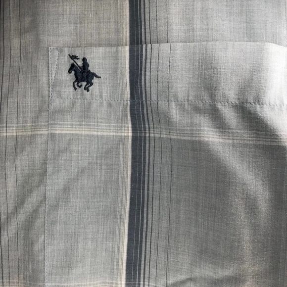 Knights Sportswear Plaid Short Sleeve Button Shirt - Picture 2 of 7